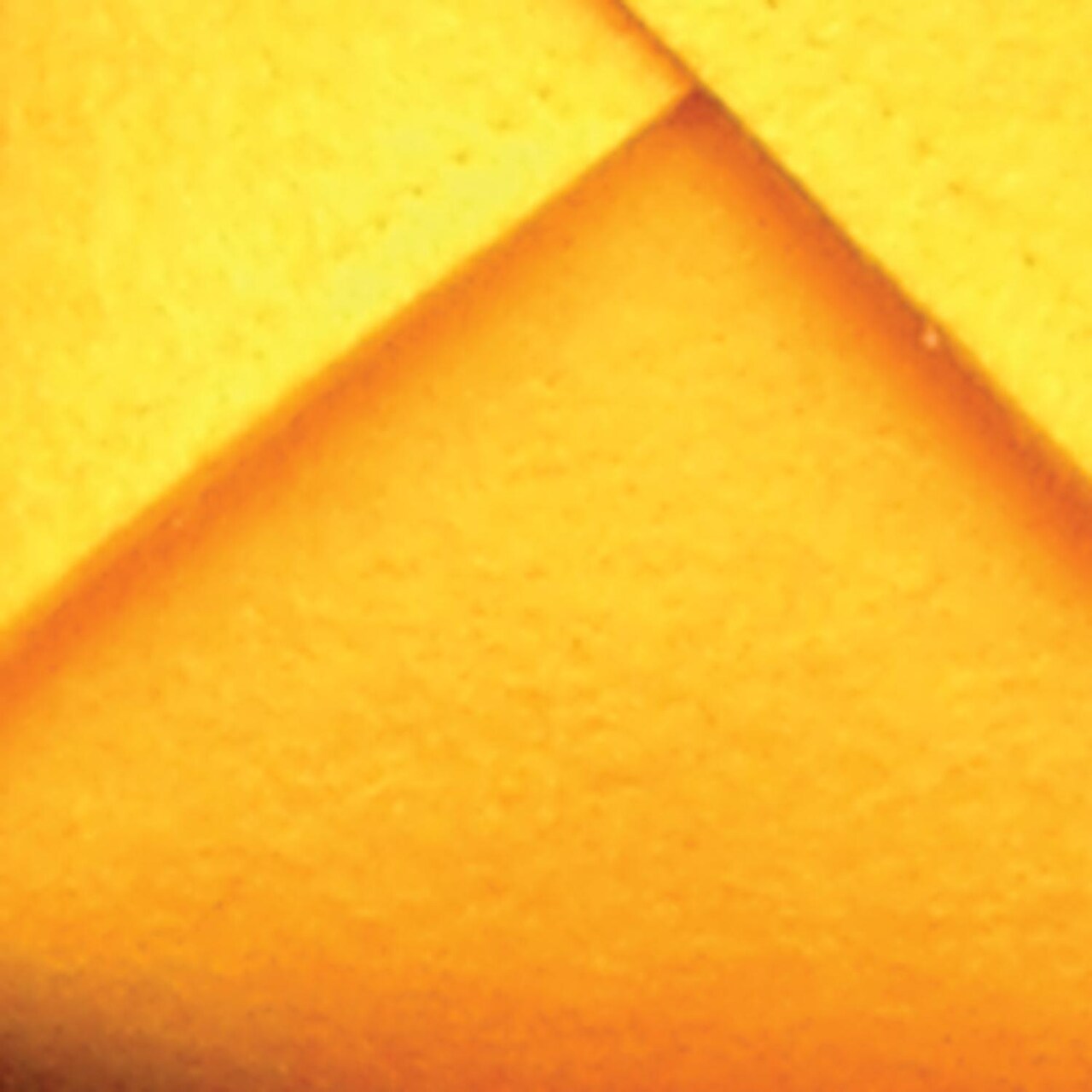 The Ribbon People Club Pack of 12 Bright Yellow Folded Felt Containers 3"